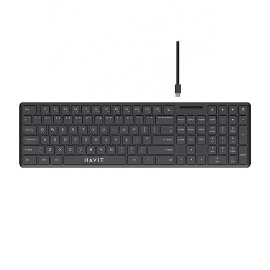 Keyboard Havit KB252 black