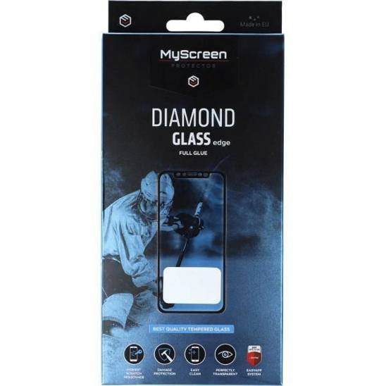 MS Diamond Glass Edge FG Sam A34 A346 black/black Full Glue