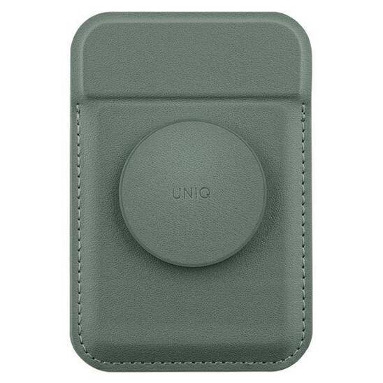 Magnetic Card MagSafe Wallet with Stand UNIQ Flixa green