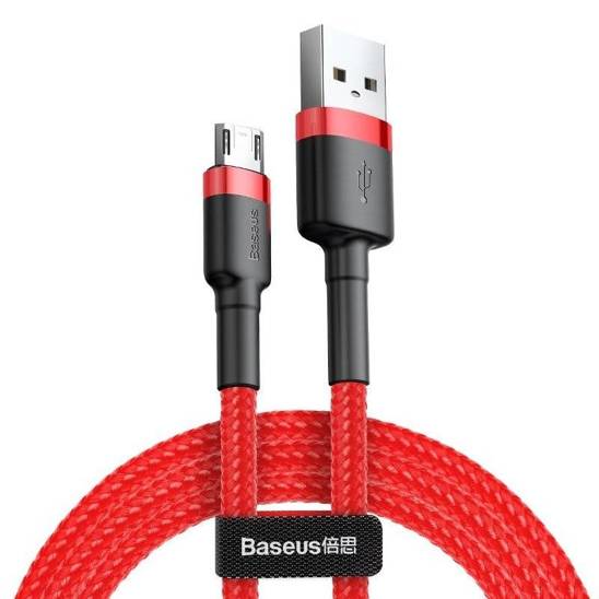 Micro USB Baseus Cafule 1.5A 2m (red)