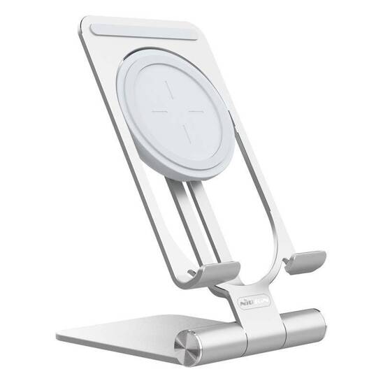 NILLKIN POWER HOLD MINI STAND 15W FAST WIRELESS CHARGING, SILVER