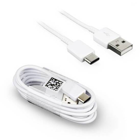 Original Cable 3A 1m USB - USB-C SAMSUNG EP-DN930CWE white bulk