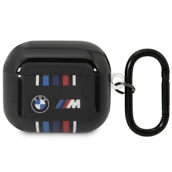 Original Case APPLE AIRPODS 3 BMW Multiple Colored Lines (BMA322SWTK) black