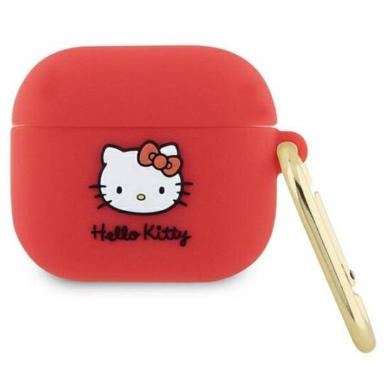 Original Case APPLE AIRPODS 3 Hello Kitty Silicone 3D Kitty Head (HKA33DKHSF)