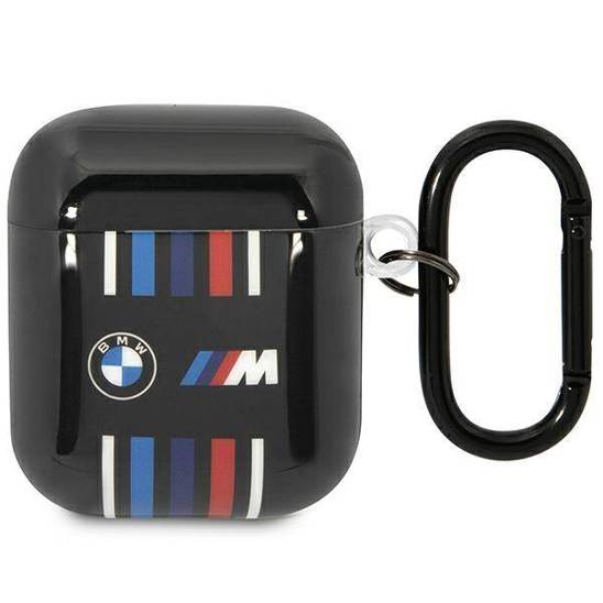 Original Case APPLE AIRPODS BMW Multiple Colored Lines (BMA222SWTK) black