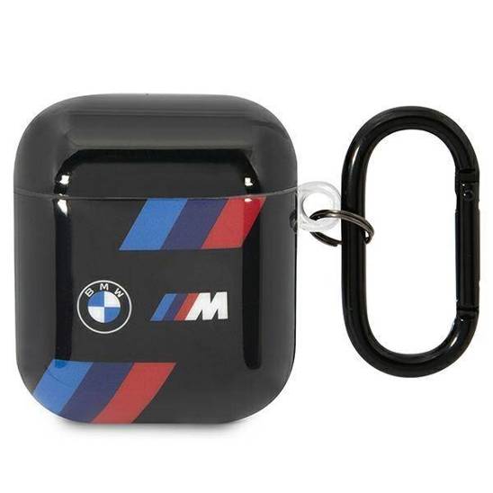 Original Case APPLE AIRPODS BMW Tricolor Stripes (BMA222SOTK) black