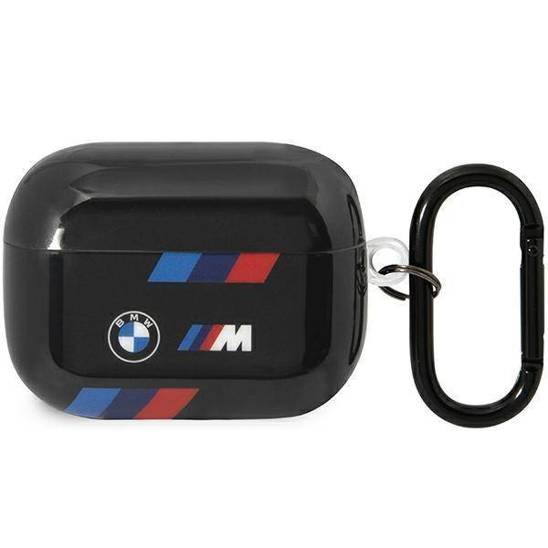 Original Case APPLE AIRPODS PRO 2 BMW Tricolor Stripes (BMAP222SOTK) black