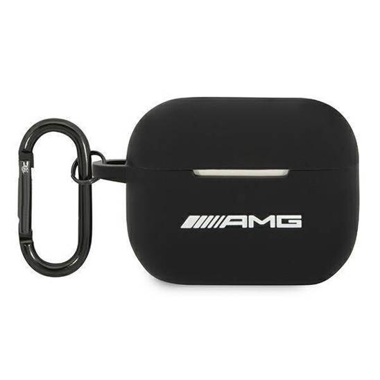 Original Case APPLE AIRPODS PRO AMG Silicone Big Logo (AMAPRBK) black