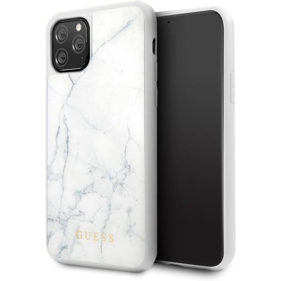 Original Case Guess Marble IPHONE 11 PRO GUHCN58HYMAWH white