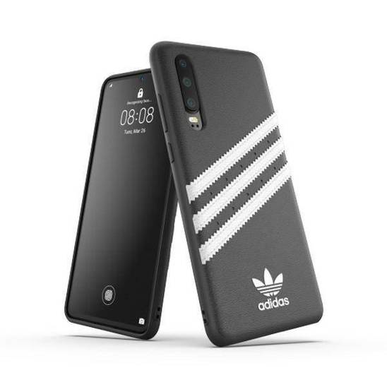 Original Case HUAWEI P30 Adidas OR Moulded Case PU black-white