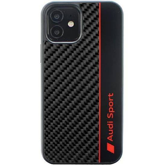 Original Case IPHONE 11 Audi Carbon Fiber Stripe (AUS-TPUPCIP11-R8/D1-BK) black