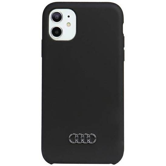 Original Case IPHONE 11 Audi Silicone Case (AU-LSRIP11-Q3/D1-BK) black