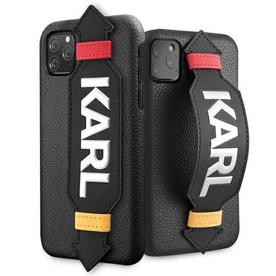 Original Case IPHONE 11 PRO Karl Lagerfeld Strap (KLHCN58HDAWBK) black