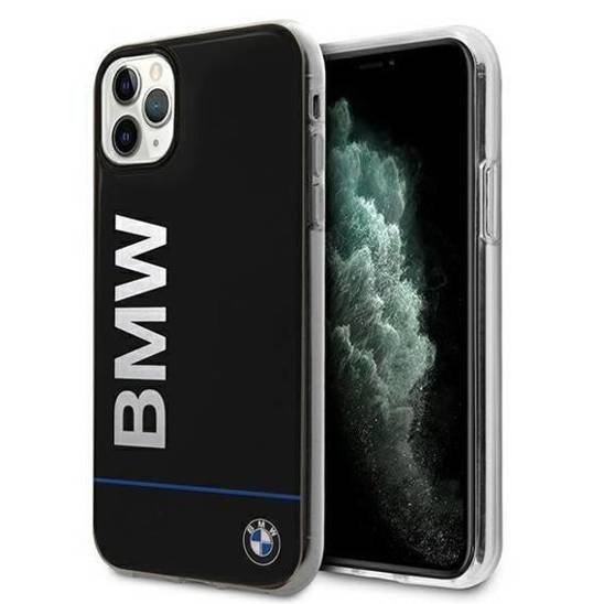 Original Case IPHONE 11 PRO MAX BMW Hardcase Signature Printed Logo (BMHCN65PCUBBK) black