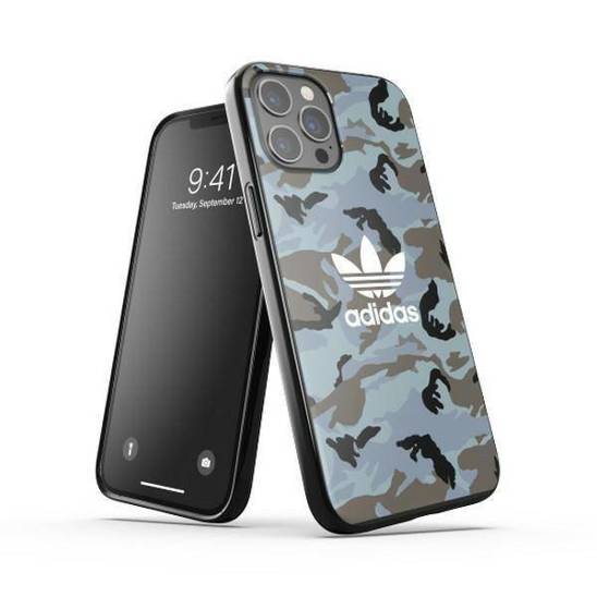 Original Case IPHONE 12 PRO MAX Adidas OR Snap Case Camo blue