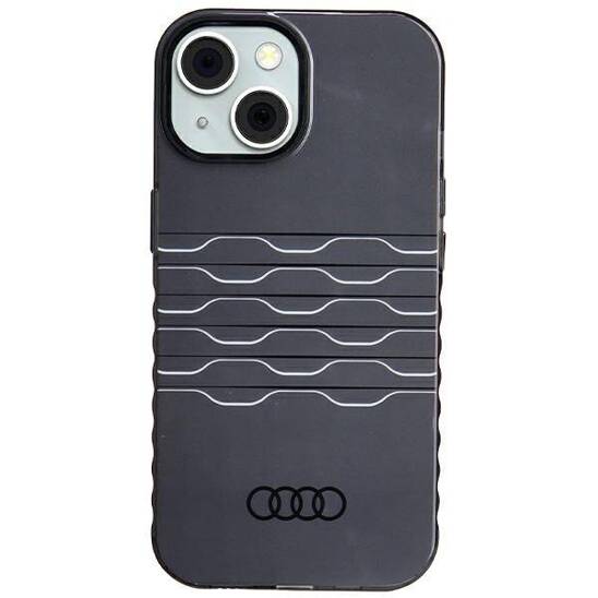 Original Case IPHONE 13 / 14 / 15 Audi IML MagSafe (AU-IMLMIP15-A6/D3-BK) black