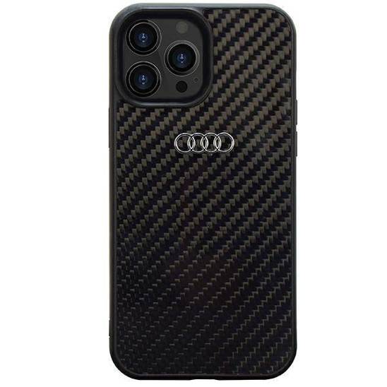 Original Case IPHONE 13 PRO MAX Audi Carbon Fiber (AU-TPUPCIP13PM-R8/D2-BK) black