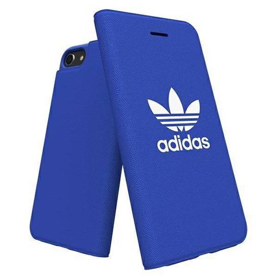 Original Case IPHONE 6 / 6S / 7 / 8 / SE 2020 / 2022 Adidas Booklet Case Canvas (30285) blue