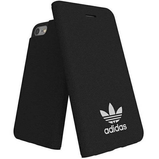 Original Case IPHONE 6 / 6S / 7 / 8 / SE 2020 / 2022 Adidas Booklet Case New Basics (26303) black