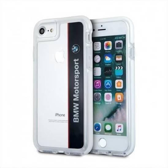 Original Case IPHONE SE 2022 / SE 2020 / 7 / 8 BMW Hardcase Shockproof (BMHCP7SPVNA) transparent