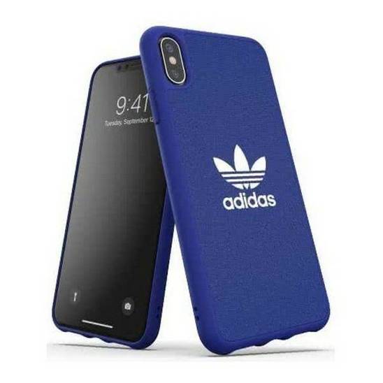 Original Case IPHONE XS MAX Adidas Moulded Case CANVAS blue