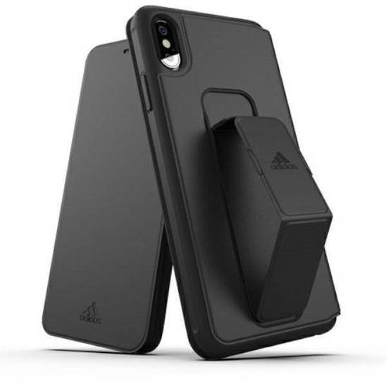 Original Case IPHONE XS MAX Adidas SP Folio Grip Case black