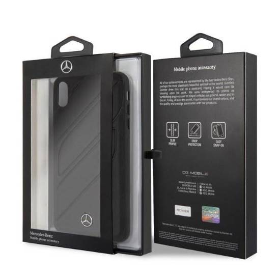 Original Case IPHONE XS MAX Mercedes Hardcase New Organic I black
