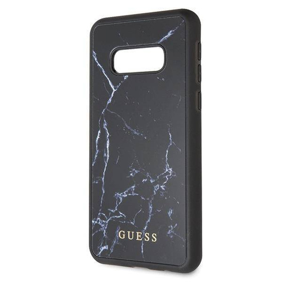 Original Case SAMSUNG GALAXY S10E Guess Hardcase Marble black
