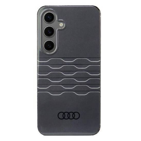 Original Case SAMSUNG GALAXY S24 Audi Hardcase IML Case (AU-IMLS24-A6/D3-BK) black