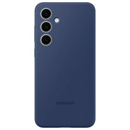 Original Case SAMSUNG GALAXY S24 FE Samsung Silicone Case blue