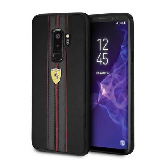 Original Case SAMSUNG GALAXY S9+ Ferrari Hardcase Urban (FESURHCS9LBKR) black