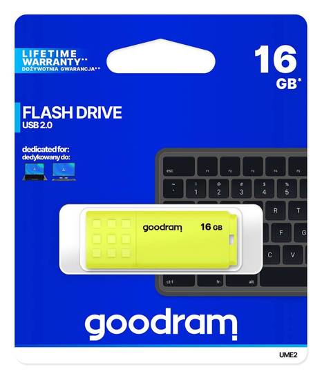 PenDrive 2.0 GOODRAM NEO 16GB YELLOW