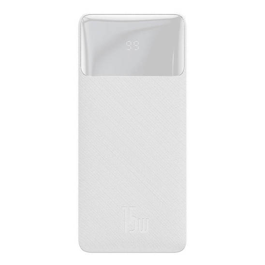 Powerbank Baseus Bipow 30000mAh, 15W (white)