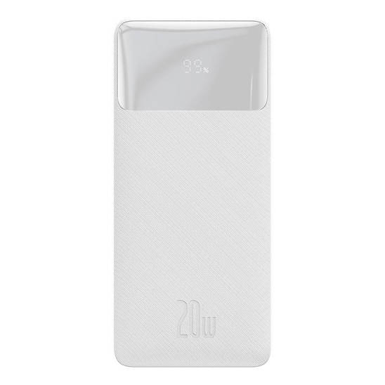 Powerbank Baseus Bipow 30000mAh, 20W (white)