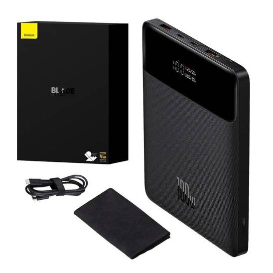 Powerbank Baseus Blade 20000mAh 100W (black)