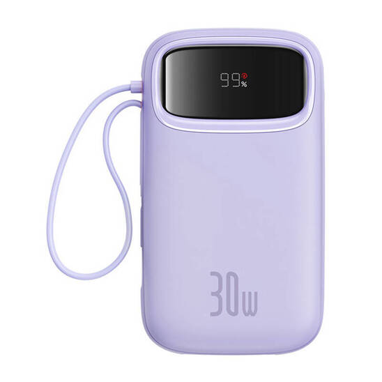 Powerbank Baseus QPow 2 20000mAh 30W 2xUSB-C (purple)