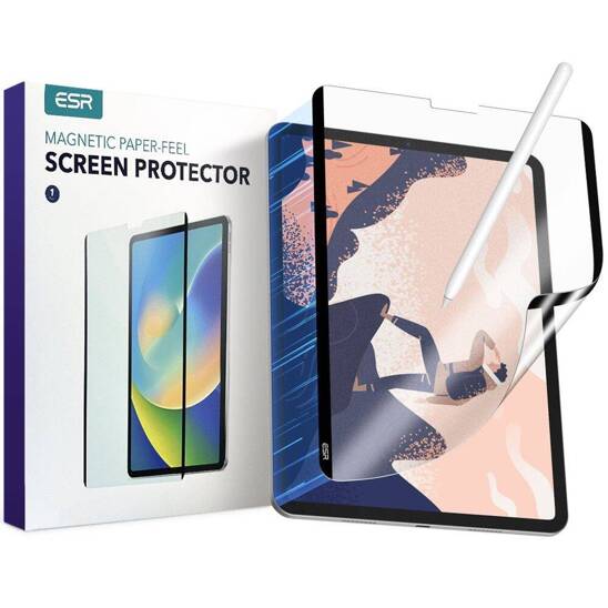 Protective Film APPLE IPAD PRO 11.0 (1gen / 2gen / 3gen) / IPAD AIR 10.9 (4gen / 5gen) ESR Paper Feel Magnetic Matte Clear