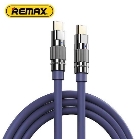 REMAX WEFON SERIES CABLE 100W ZINC ALLOY USB-C/USB-C RC-C055 PURPLE