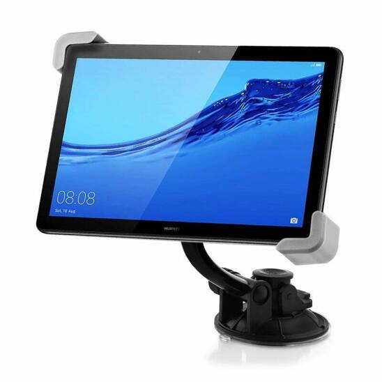 Reverse Car Window Tablet Holder, black