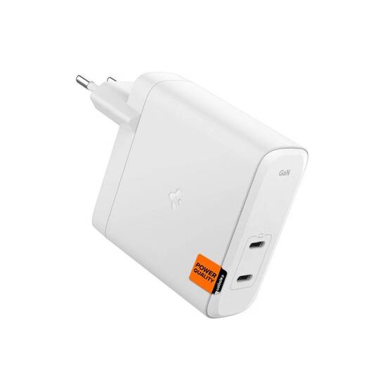 SPIGEN ArcStation Pro GaN-1402 power charger, 2x USB-C, 140W white