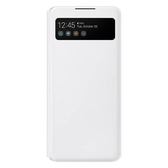 Samsung EF-EA426PW A42 5G case white/whitek S View Wallet Cover