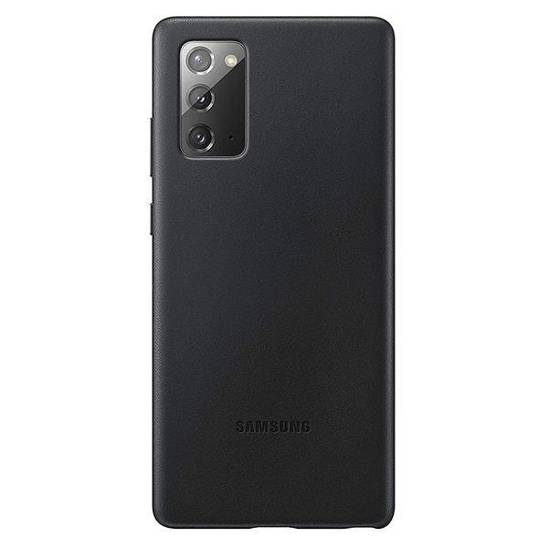 Samsung EF-VN980LB Note 20 N980 case black/black Leather Cover