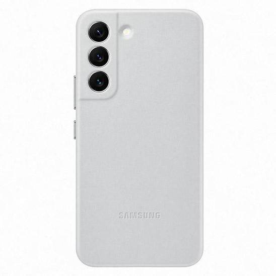 Samsung EF-VS901LJ S22 S901 case light gray/light gray Leather Cover