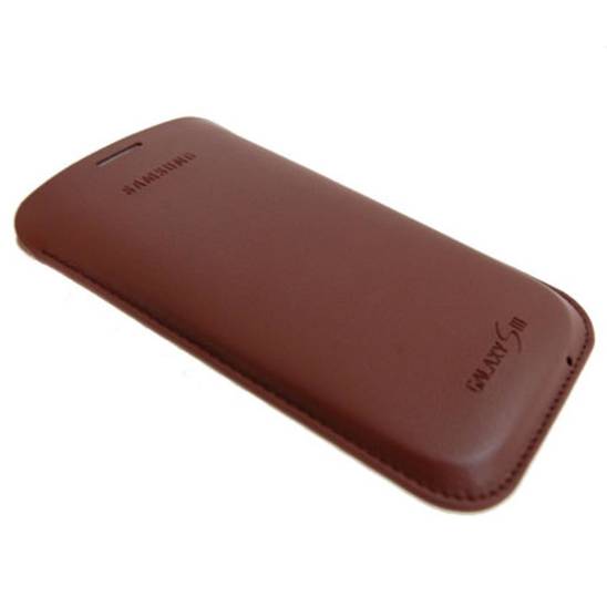 Samsung EFC-1G6LDEC i9300 case brown