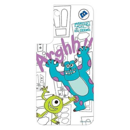 Samsung GP-TOS901HIAGW Panel for Frame Cover for Galaxy S22 Disney Monsters white/white