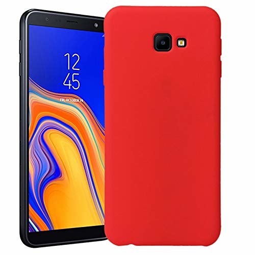 Silicone Case elastic silicone SAMSUNG GALAXY J6+ Plus red