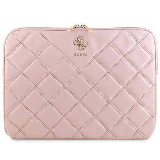 Sleeve Phone Case LAPTOP 14" Guess Sleeve Quilted 4G (GUCS14ZPSQSSGP) pink