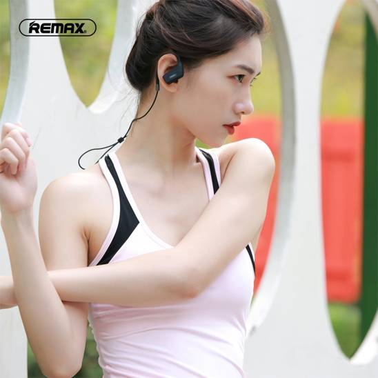 Sport In-ear Headphones REMAX Wireless Sports Earphone RB-S19 black