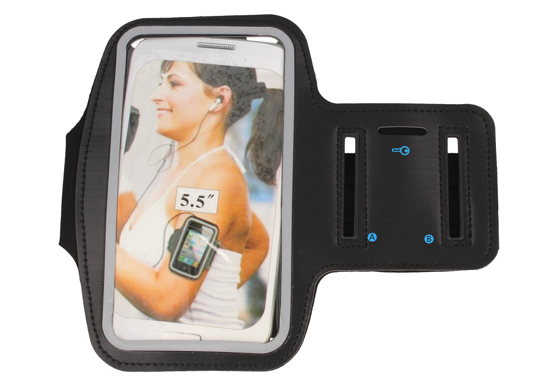 Sports case to running SAMSUNG NOTE 3 / IPHONE 6+ black