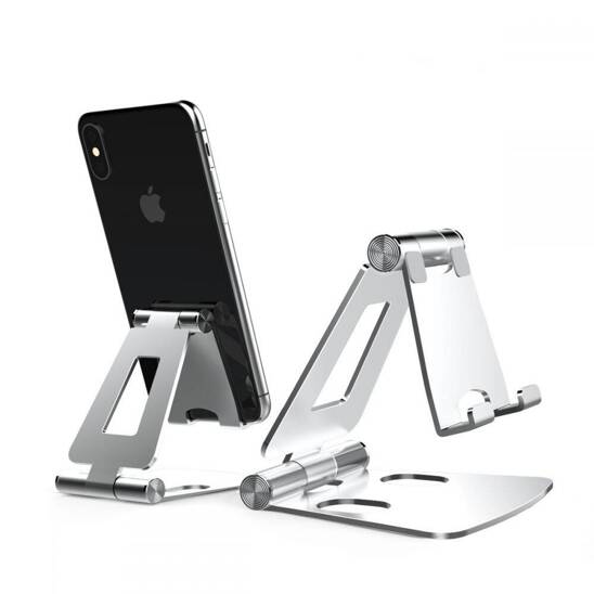 Stand for Phone and Tablet Tech-Protect Z16 silver